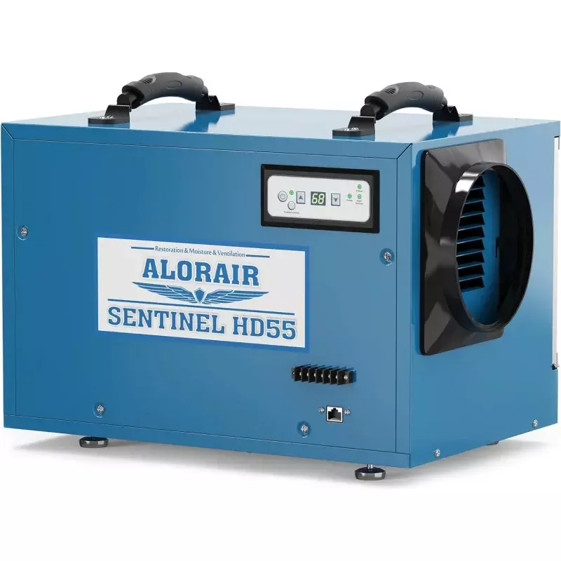 ALORAIR-مزيل الرطوبة التجاري مع خرطوم التصريف ، أو نصف لتر ، لأقبية مساحات الزحف ، وحدة تلف المياه الصناعية ، منفذ مدمج