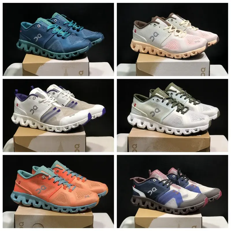 Cloud X1 حذاء للجري للرجال والنساء ، أحذية رياضية مضادة للانزلاق ، شبكة مريحة ، لياقة بدنية للأزواج ، المشي لمسافات طويلة في الهواء الطلق ، كاجوال ، أصلي