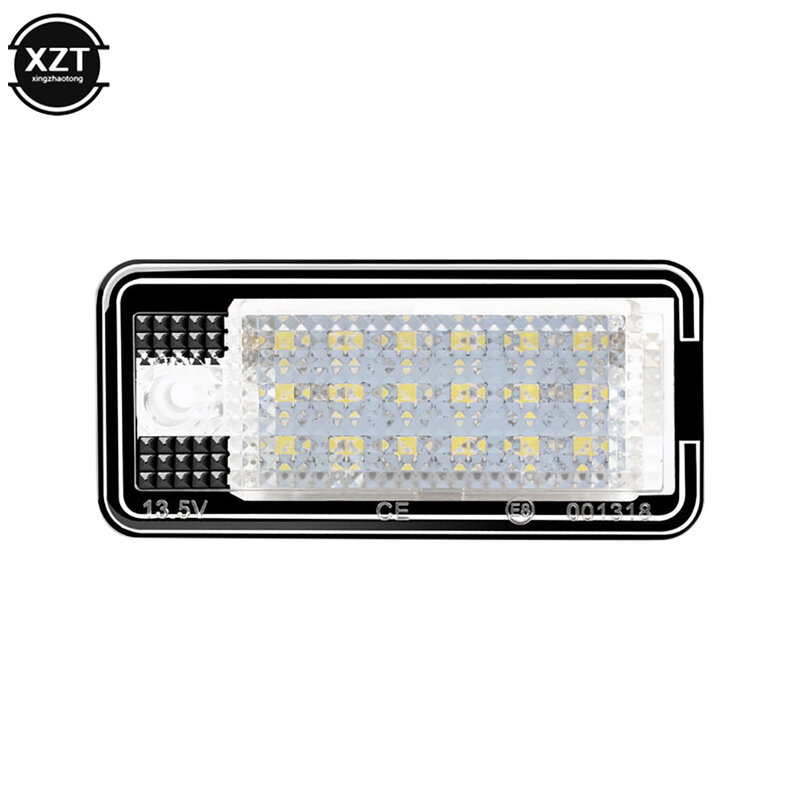 لوحة ترخيص LED ضوء لأودي ، السيارات Canbus ، رقم السيارة ، A3 ، A4 ، A6 ، A8 ، B6 ، B7 ، Q7 ، 12 فولت ، 18 LED ، 2 قطعة