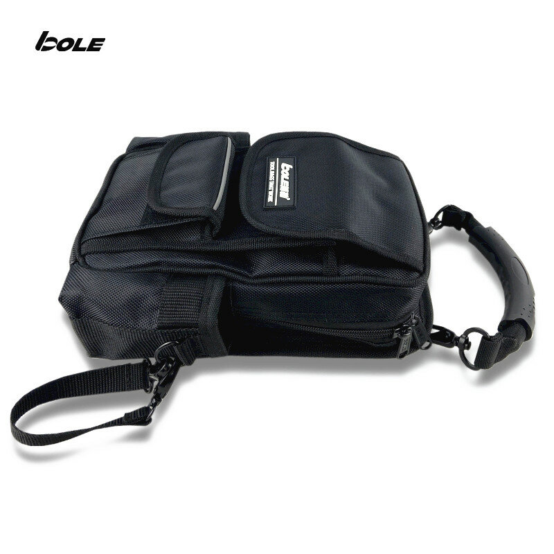 حقيبة أدوات محمولة بكتف واحد من BOLE ، حقيبة تعليق خصر متقاطعة مع الجسم ، منظم أدوات خارجي محمول متعدد الوظائف ، تصميم جديد