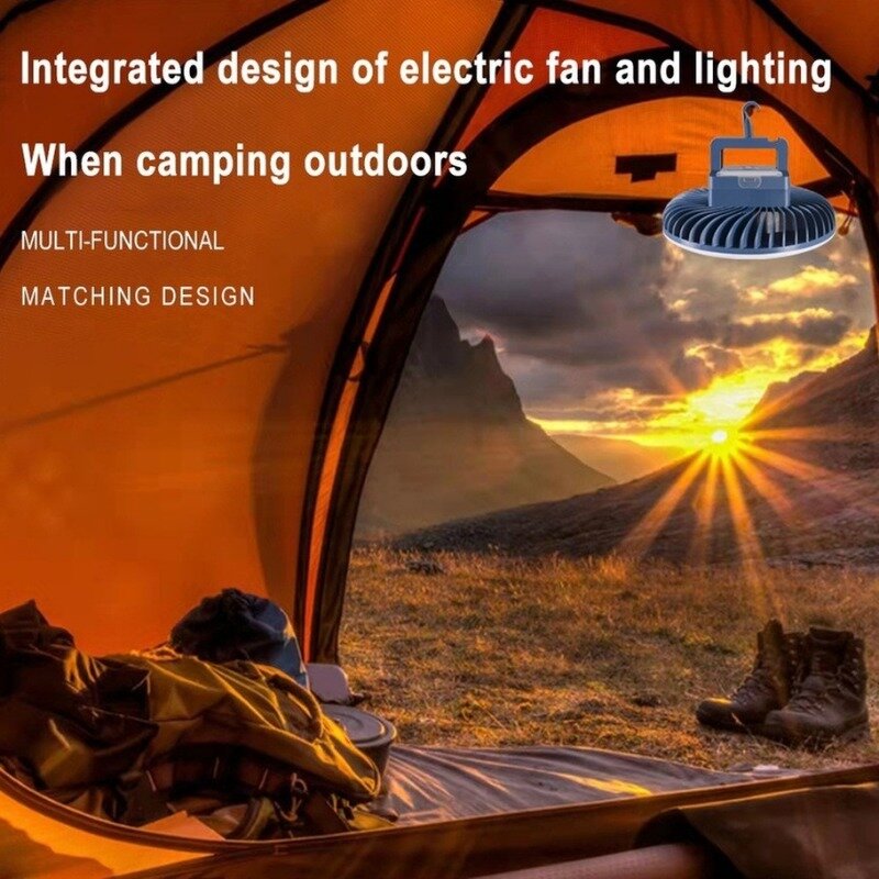 USB قابلة للشحن LED أضواء التخييم ، خيمة فانوس مع هوك المغناطيس ، ضوء العمل ، مقاوم للماء ، مصباح إصلاح ، ملء الضوء