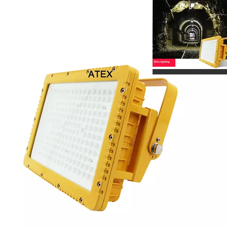 LEDUN - Atex أضواء فيضان مقاومة للانفجار ، خطر على المناطق الخطرة ، IP66 ، الإضاءة الصناعية ، 50 واط-150 واط