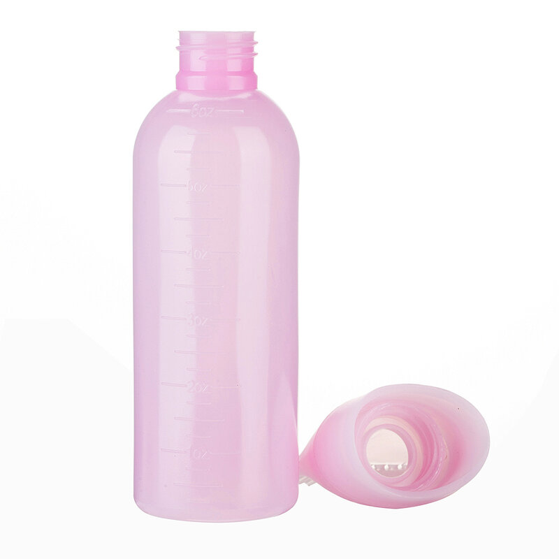 أداة تصفيف شعر بلاستيكية متعددة الألوان ، زجاجة قابلة لإعادة الملء ، توزيع مشط ، تصفيف شعر ، صبغ صالونات من من من 1 إلى 5 ، تلوين