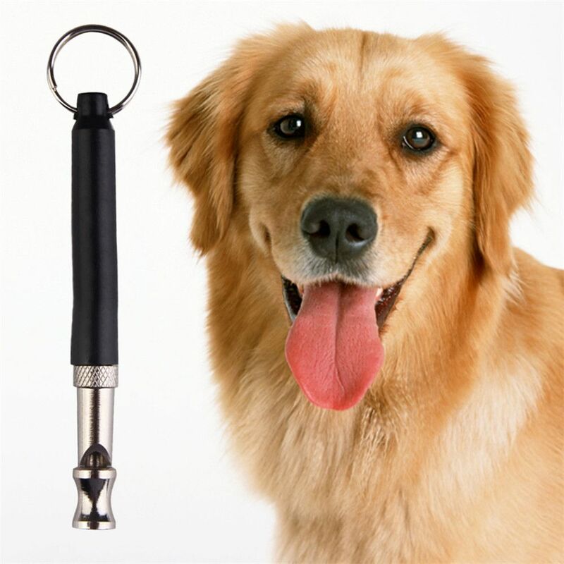 صفارة صوت بالموجات فوق الصوتية ثنائية النغمة لتدريب الحيوانات الأليفة ، صفارات الكلب ، جرو