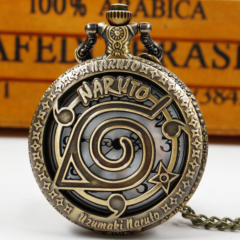 كوارتز ساعة جيب فوب رائجة البيع الكلاسيكية أنيمي موضوع قلادة الأرقام العربية جيب الساعات reloj دي bolsillo