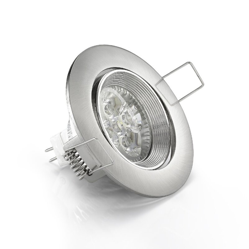 2pcs  LED Downlights  MR16 GU10  Rotatable Downlight Bracket Fitting Ceiling Spot Lights for Home Illumination