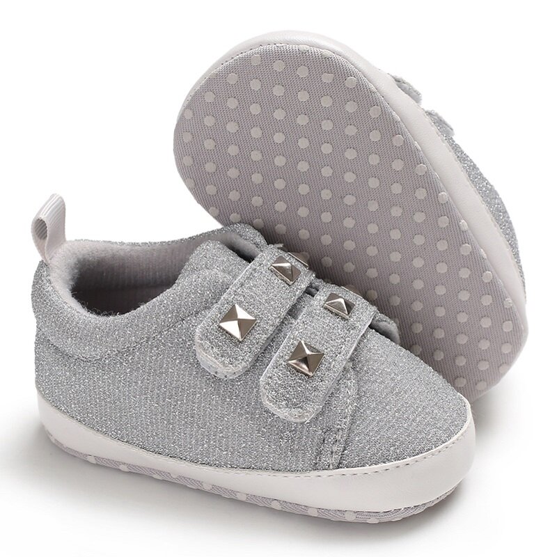 Baby Shoes Baby Boys Girls Fashion PU Casual Sneakers Soft Sole Non-Slip Toddler Shoes First Walker 0-18M