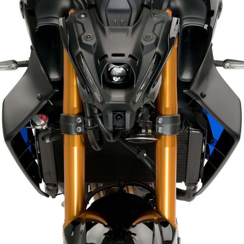 ل ياماها MT-09 SP 2021-2023 MT09 21-23 دراجة نارية اكسسوارات الرياضة أسفل الجانب عارية المفسدين الهوائية الجناح منحرف