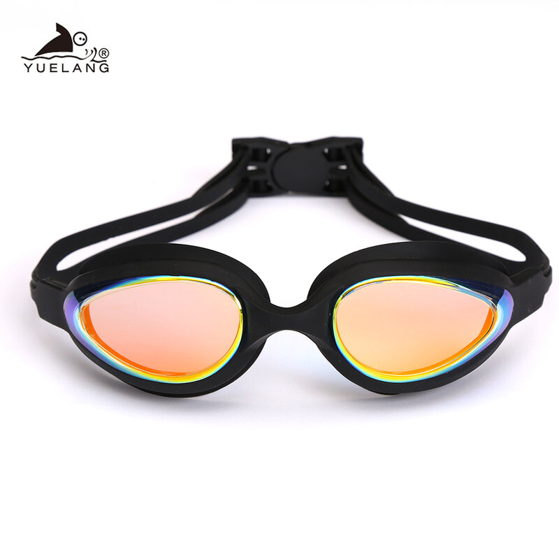 المهنية نظارات الوقاية للسباحة مكافحة الضباب UV حماية نظارات سباحة مقاوم للماء سيليكون السباحة نظارات العين ارتداء الرجال النساء الكبار