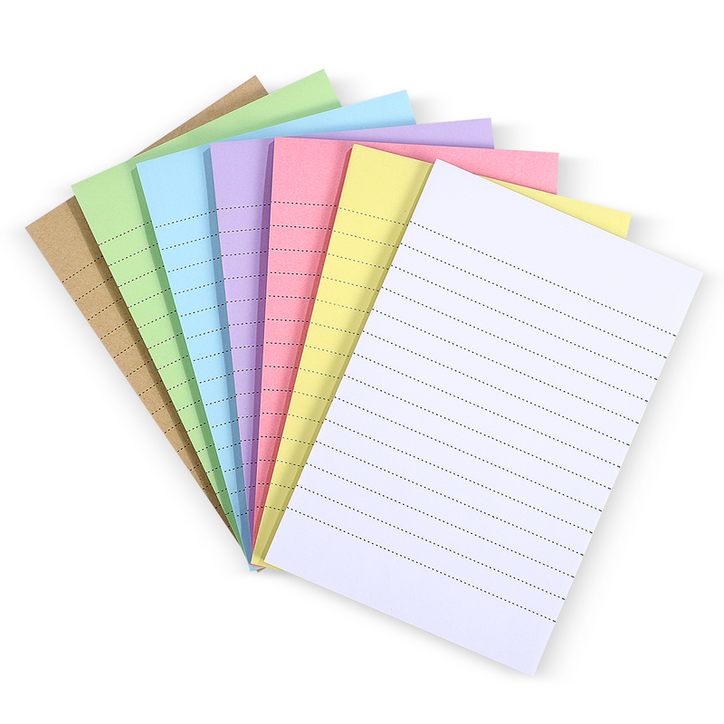 ذاتية اللصق عبر منصات مذكرة مخطط ، ورقة ملونة الحلوى ، منصات مذكرة