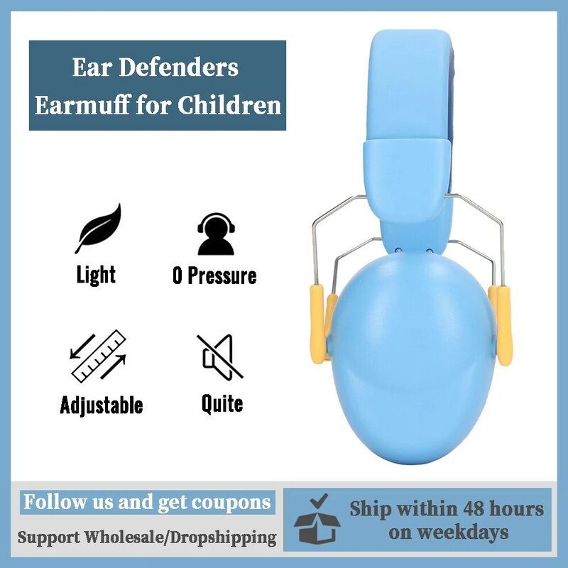 طفل حماية الأذن الطفل الضوضاء غطاء للأذنين الحد من الضوضاء المدافعين عن الأذن للأذن للأطفال قابل للتعديل nrr 26db السلامة