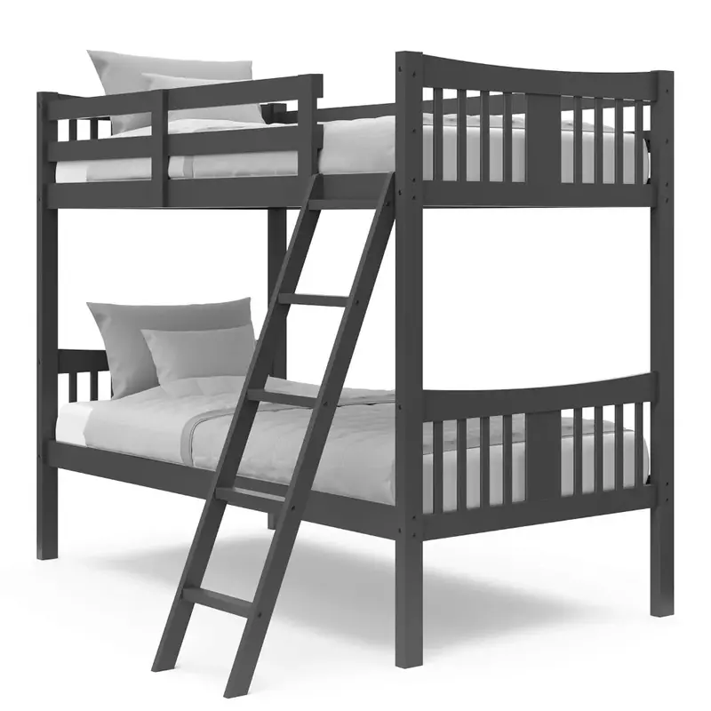 إطار سرير الأطفال ، يحول سريرين مزدوجين فرديين