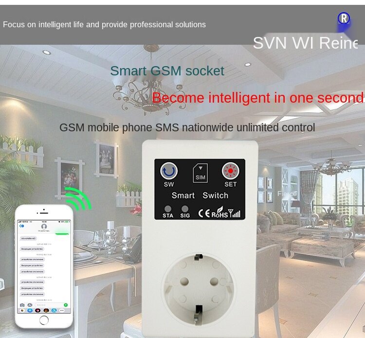 جديد الاتحاد الأوروبي GSM مقبس الطاقة التحكم عن بعد 16A الذكية مقبس الطاقة منفذ استشعار درجة الحرارة تحكم التوصيل ذكي التتابع