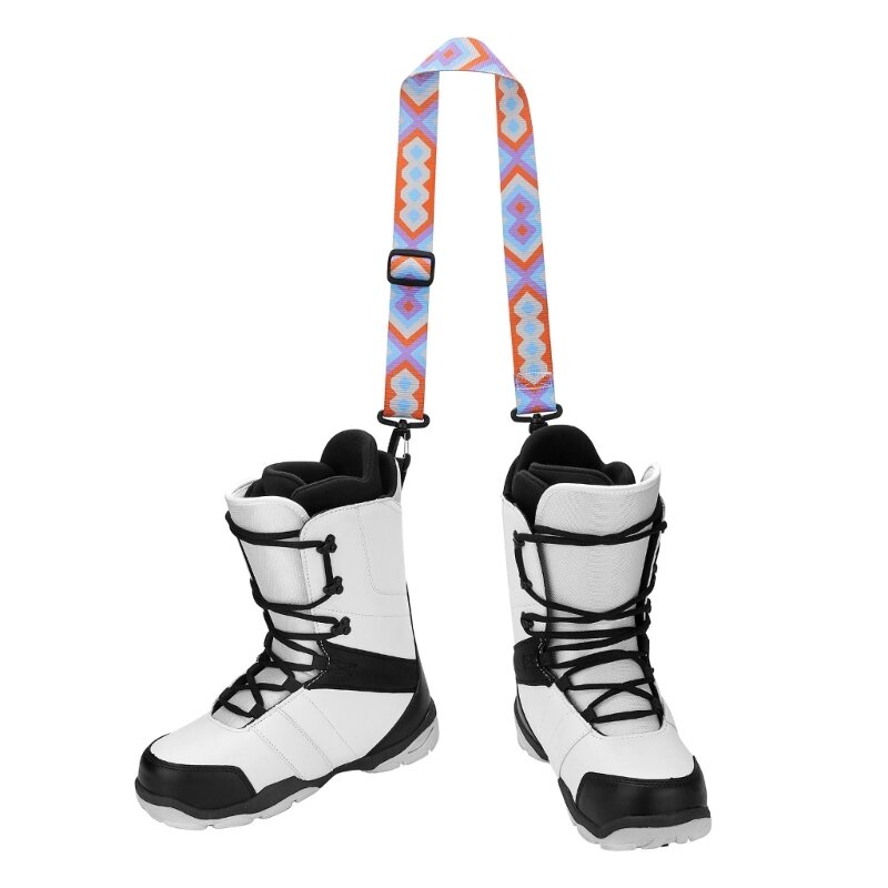 حزام حمل للتزلج على الجليد وحزام للكتف وحزام للحمل وحزام للتزلج وإكسسوارات للرجال والنساء