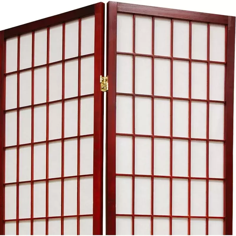 لوحة نافذة قصيرة شاشة شوجي ، خشب الورد ، 5 لوحات ، 4 أقدام