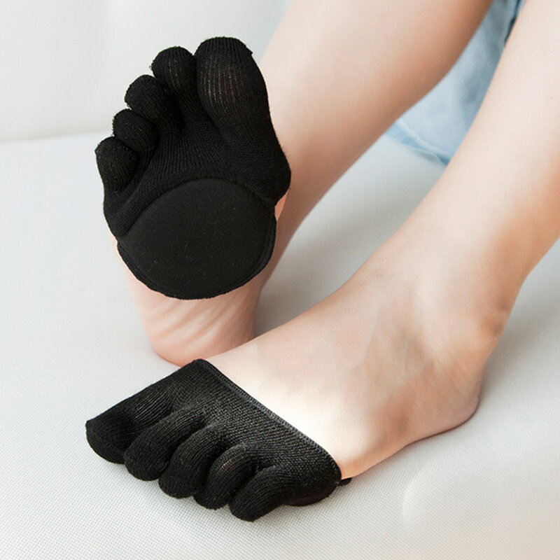 خمسة إصبع اصبع القدم الجوارب العناية بالقدم ، الجوارب اصبع القدم التصحيحية للأقدام ، أحذية عالية الكعب تنفس