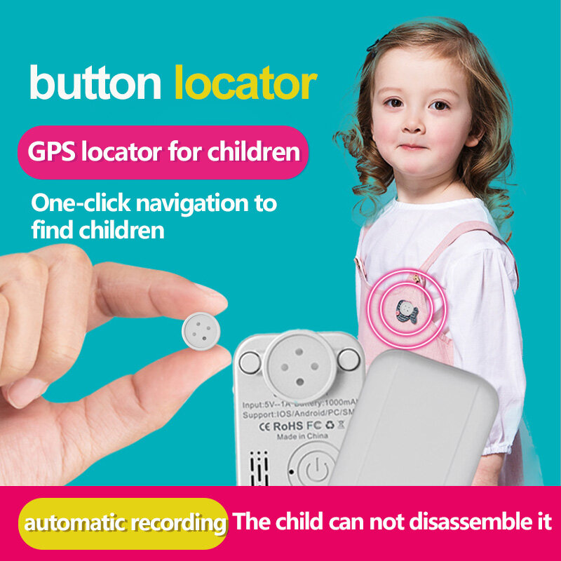 محدد مواقع الطفل زر الاطفال طفل اختطاف SOS مكافحة خسر جهاز لكبار السن سوار المقتفي مسجل صوت