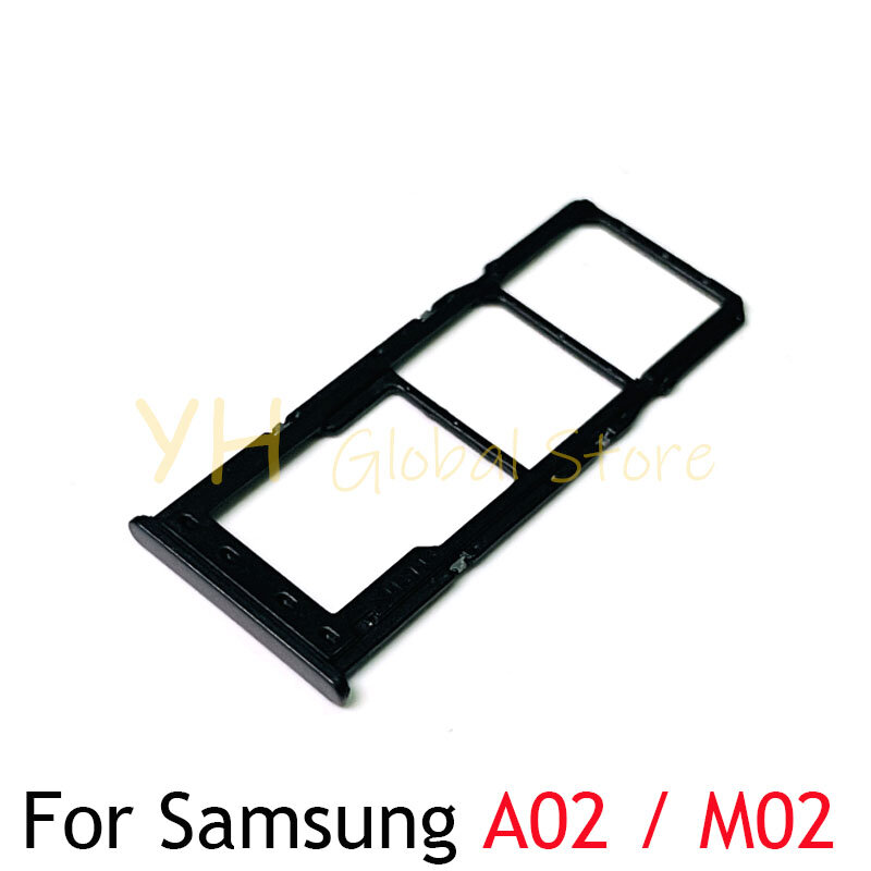 حامل درج فتحة بطاقة Sim ، قطع غيار إصلاح ، Samsung Galaxy A02 A022F M02 M022F