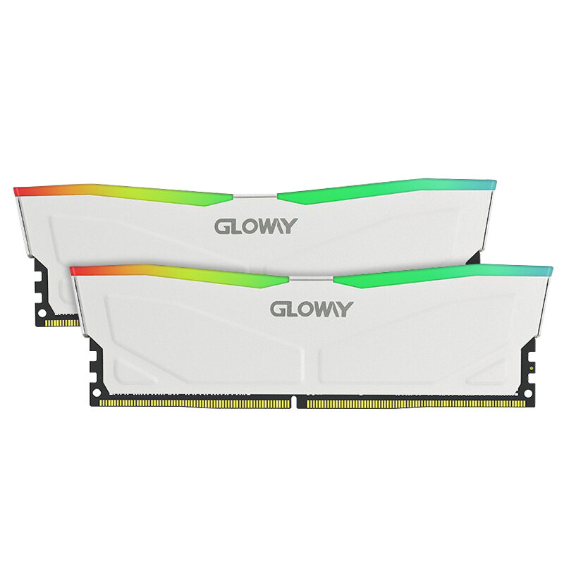 Gloway-ذاكرة الوصول العشوائي لسطح المكتب ، DDR4 ، 3200MHz ، RGB ، 8GBX2 ، 3600MHz ، 16GB X2 ، 32GB ، الضمان مدى الحياة