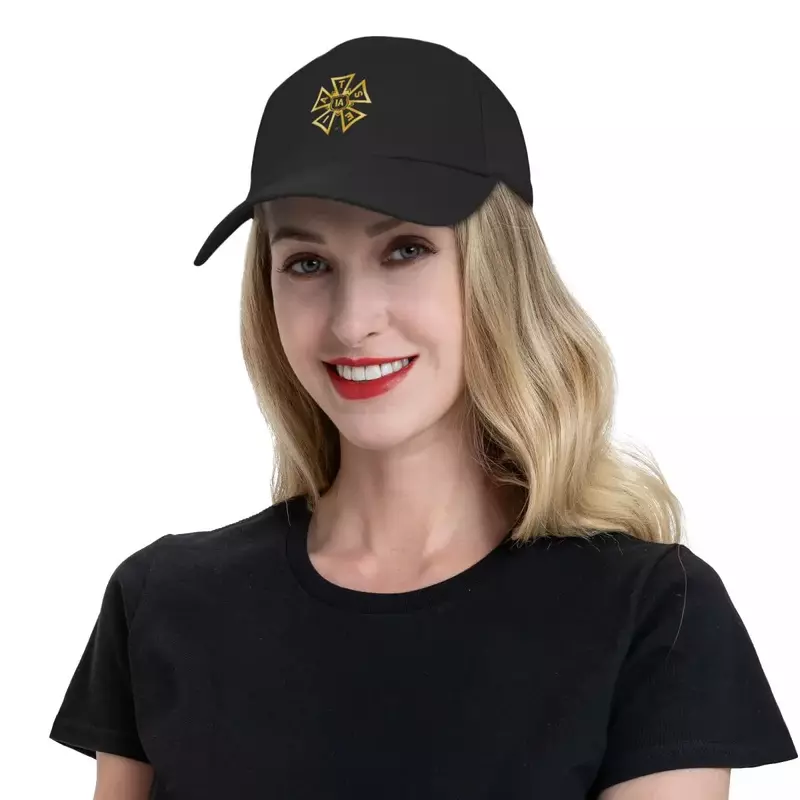 قبعة بيسبول ذهبية من IATSE للرجال والنساء ، ملابس جولف ، قبعة كرة ، جديدة ،