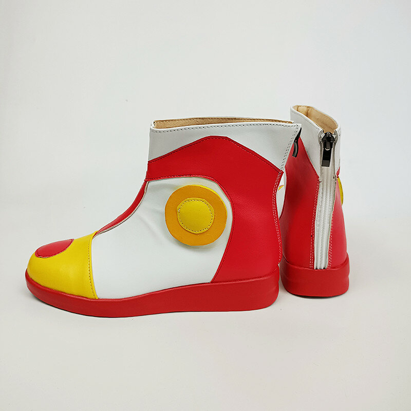 أنيمي قطعة واحدة فيلم الأحمر UTA تأثيري أحذية التمهيد الكبار هالوين زي حفلة اكسسوارات مخصص