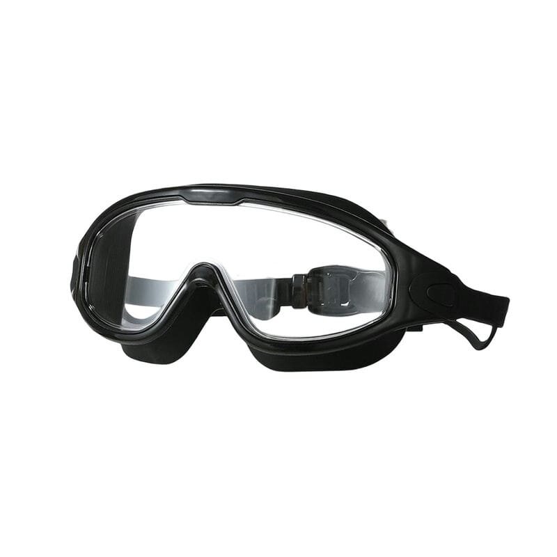 نظارات السباحة القابلة للتعديل مع سدادات الأذن ، نظارات السباحة سيليكون ، قناع الغوص HD ، نظارات مكافحة الضباب للبالغين
