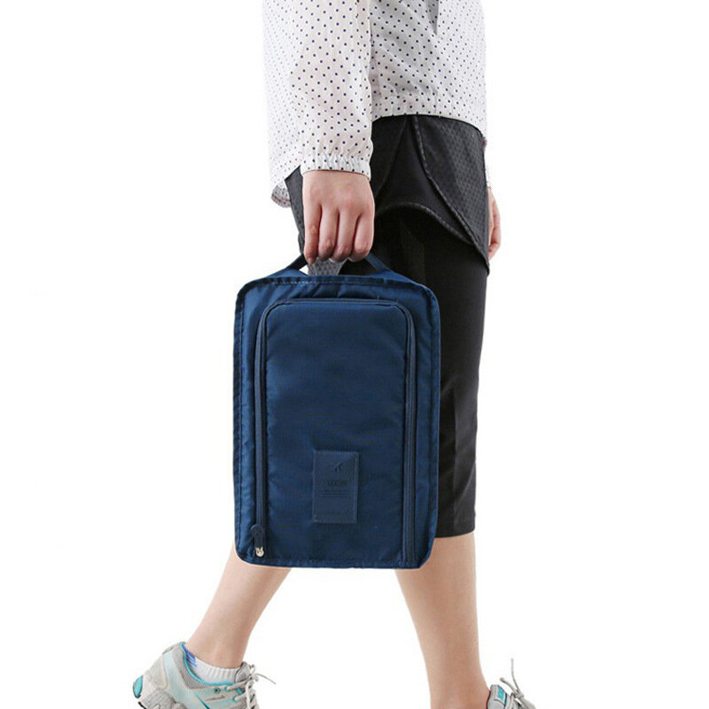 مقاوم للماء تنفس حذاء واحد حقيبة التخزين ، حقيبة سفر ، المحمولة ، طوي ، صغيرة ، حذاء رياضة ، 6 ألوان