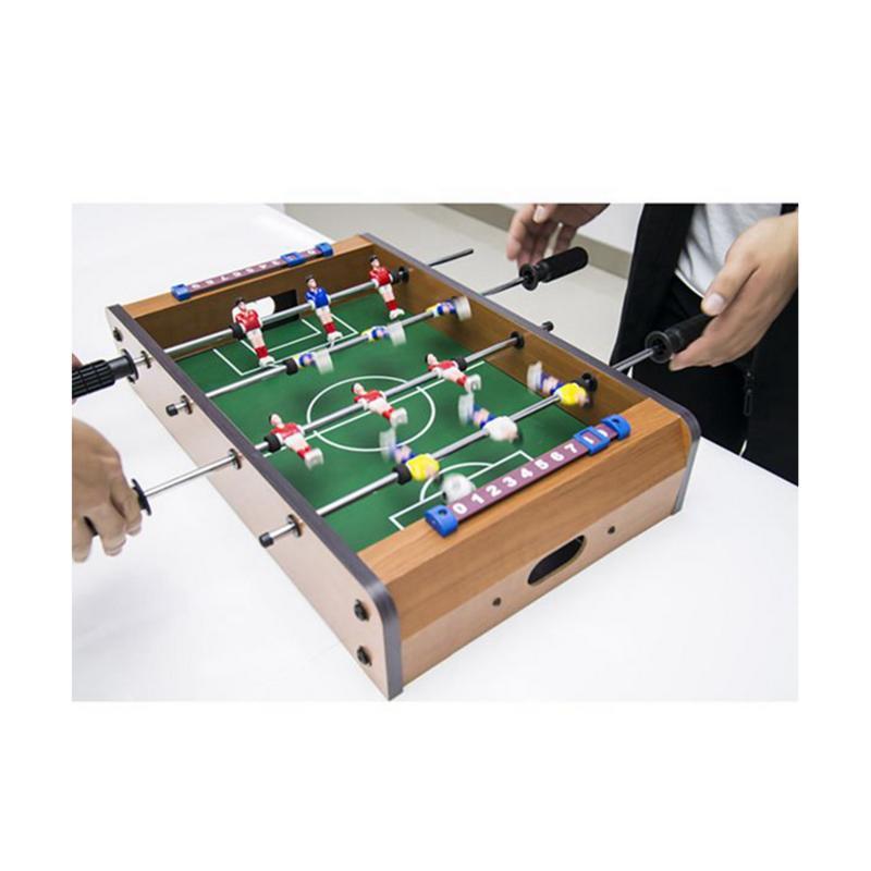 طاولة خشبية منضدية لكرة القدم للأطفال ، ألعاب تعليمية ، طاولة داخلية صغيرة ، مجموعة أساسية التخييم