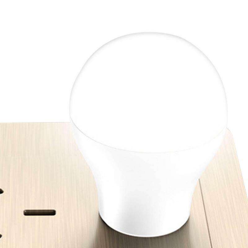 مصباح إضاءة محيط LED USB صغير ، مصباح ليلي مرن للحمام ، السيارة ، الحضانة ، المطبخ