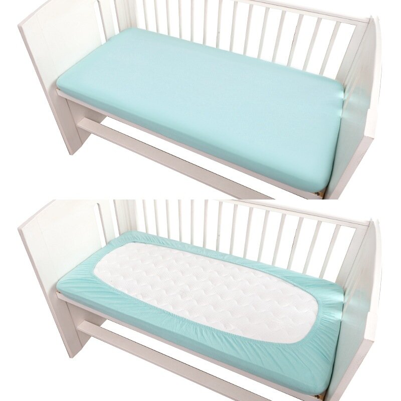 120*60 سنتيمتر الطفل المجهزة ملاءات القطن نجوم الحيوانات سرير فراش الأطفال غطاء السرير لحديثي الولادة مهد ورقة Beding