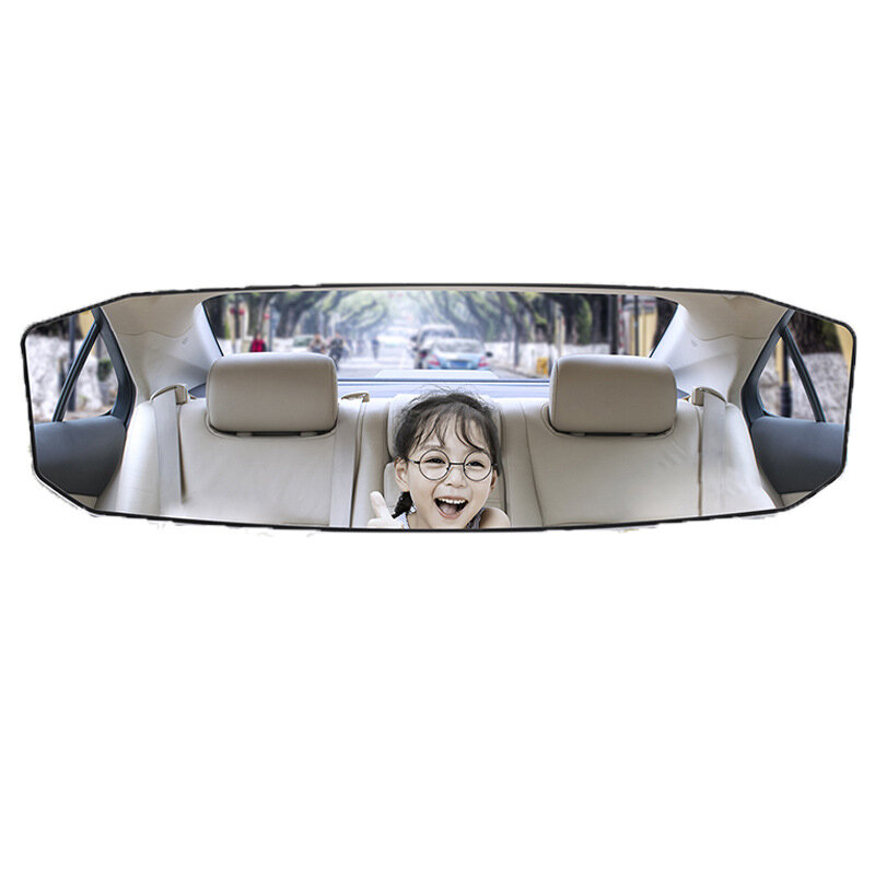مرآة عكس المركبة ، زاوية عمياء ، اتساع الرؤية وتوسيعها ، انعكاس داخلي ، مجال رؤية كبير ، مرآة رؤية خلفية للسيارة