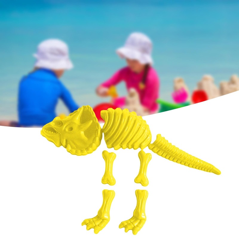 مجموعة ألعاب الشاطئ للأطفال ، لعب الرمال ، الهيكل العظمي ، الديناصورات ، السفر ، ألعاب للفتيان والفتيات ، الأعمار 2 ، 3 ، 4 ، 5 ، 6 ، 8 ، 7