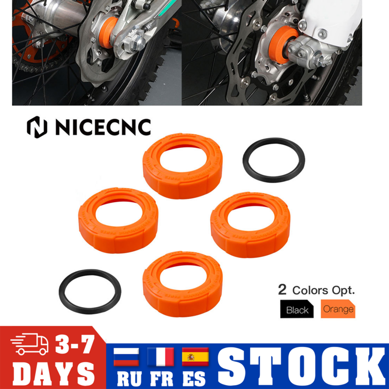 NICECNC الجبهة الخلفية عجلة فاصل تحمل حامي الحرس ل KTM 125 150 200 250 300 350 400 450 500 EXC EXC-F EXC-W XC-W 16-23