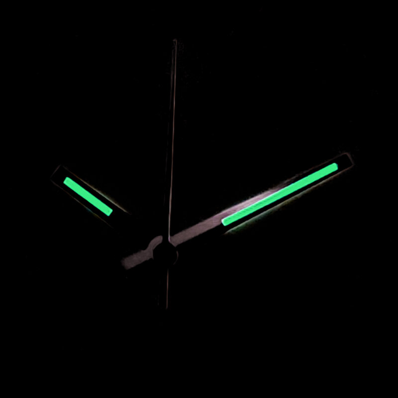 تعديل ساعة الأيدي الخضراء مضيئة دفتر إبرة الفضة الذهب ارتفع ساعة اكسسوارات ل NH35/NH36/4R/7S حركة