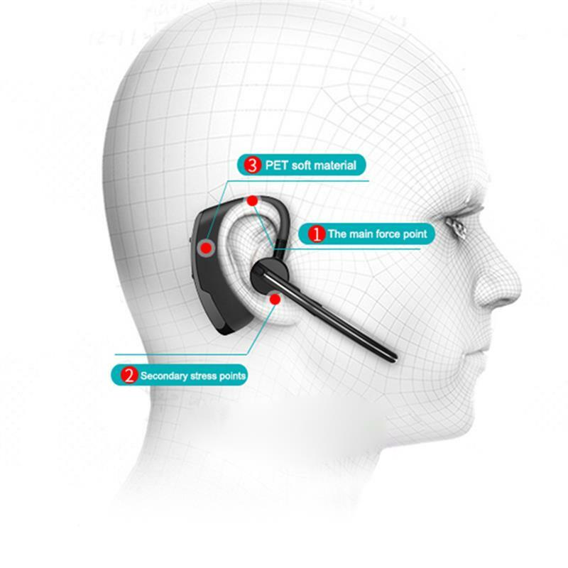 سماعة رأس لاسلكية قابلة للتدوير ، راديو 2 طريقة ، سماعة أذن تعمل بالبطارية ، سماعة أذن مع ميكروفون ، بلوتوث-متوافق