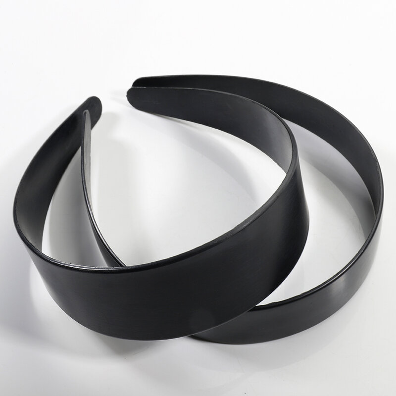 5 قطعة/الوحدة الأسود البلاستيك Headbands قاعدة 1.5-4 سنتيمتر العرض لينة ABS المواد رئيس الأطواق فارغة Headbands الحافة DIY بها بنفسك صنع المجوهرات