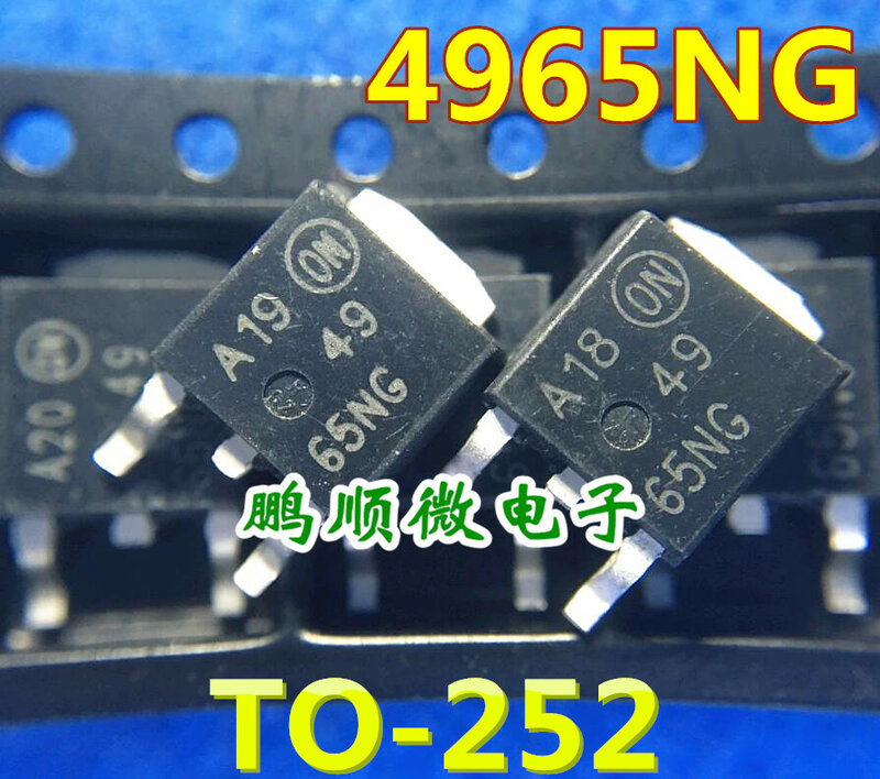 30 قطعة الأصلي الجديد NTD4965NG 4965NG MOS تأثير حقل الترانزستور TO-252