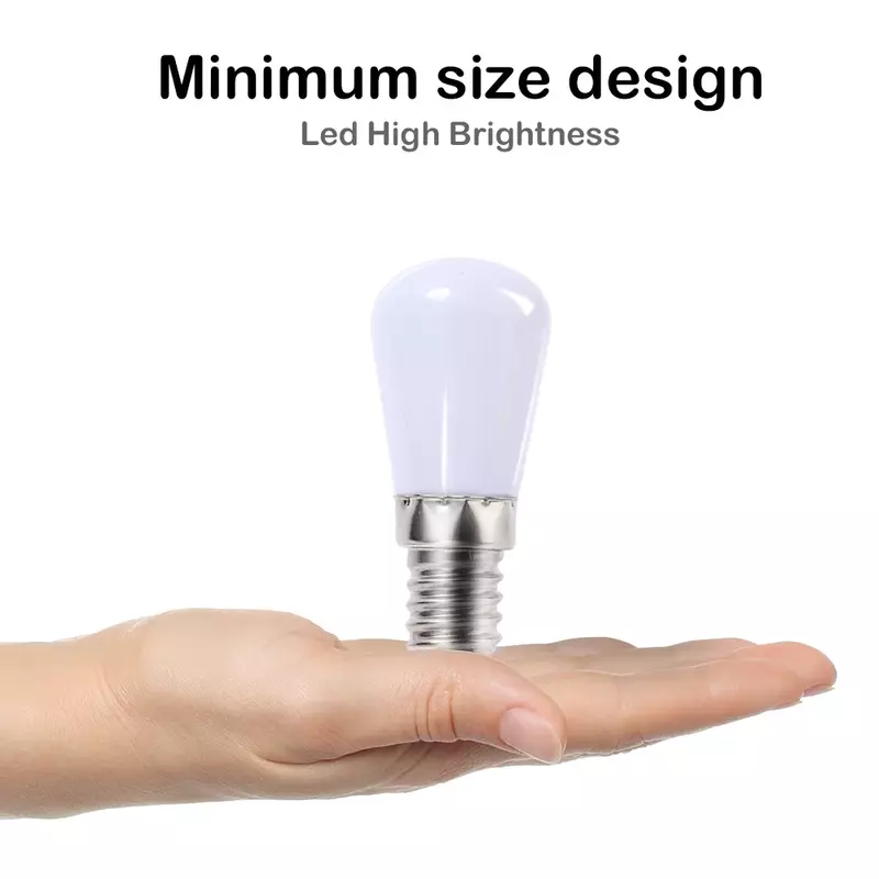مصباح LED صغير استبدال المصباح ، لمبة المسمار الهالوجين ، خزائن عرض الثلاجة ، E14 ، E12 ، 1 قطعة