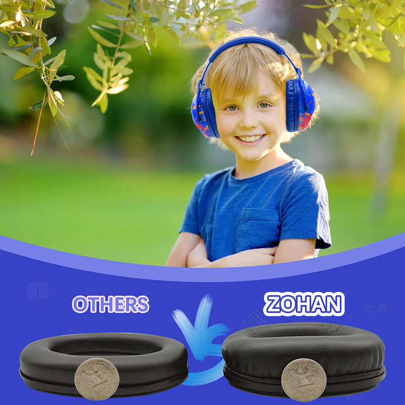 Zohan-حماية للأذن للأطفال والأطفال الصغار ، حماية للأذن ، تقليل الضوضاء ، السلامة ، nrr ، 25db ، التوحد