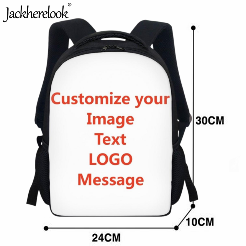 حقيبة مدرسية مصممة برسوم كرتونية من Jackherelook مناسبة لرياض الأطفال حقيبة كتب للأطفال 12 بوصة حقيبة ظهر عملية جديدة للسفر