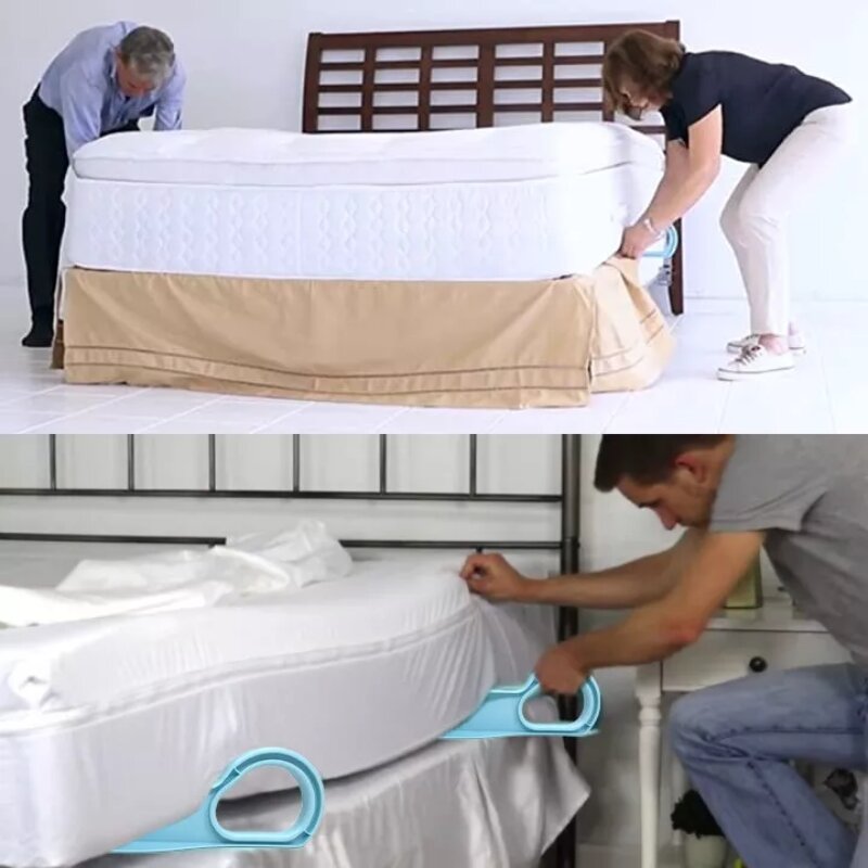 فرشة رفع وتد بشكل شبه منحرف أداة سهلة الاستخدام لفرشة رفع وتد أداة صنع السرير سهلة الاستخدام