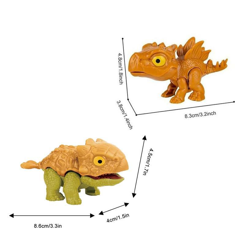 دمى أصابع ديناصورات للأطفال ، دمية دينو يدوية ، لعبة العض ، التعلم في مرحلة ما قبل المدرسة ، شخصيات الديناصورات ، ألعاب تعليمية للأطفال