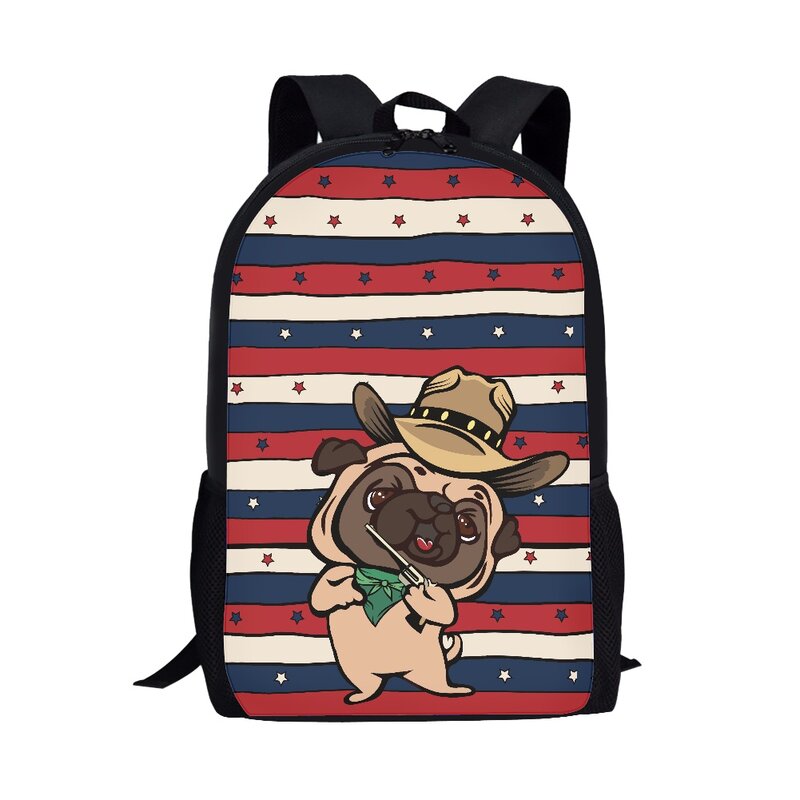 حقيبة بنمط كلب لطلاب المرحلة الابتدائية ، حقيبة ظهر متعددة الوظائف للسفر ، للذهاب إلى المدرسة ، للسفر