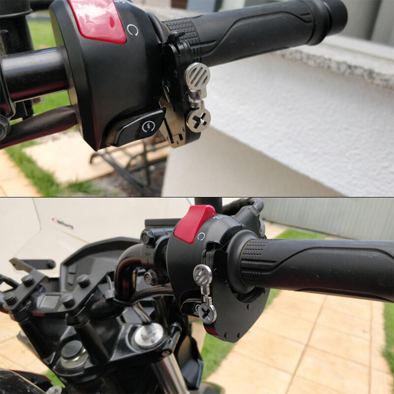 دراجة نارية خنق قفل لمساعدة المقود ، مثبت السرعة العالمي ، مساعدة قبضة التجنيب ، آمنة ومرنة