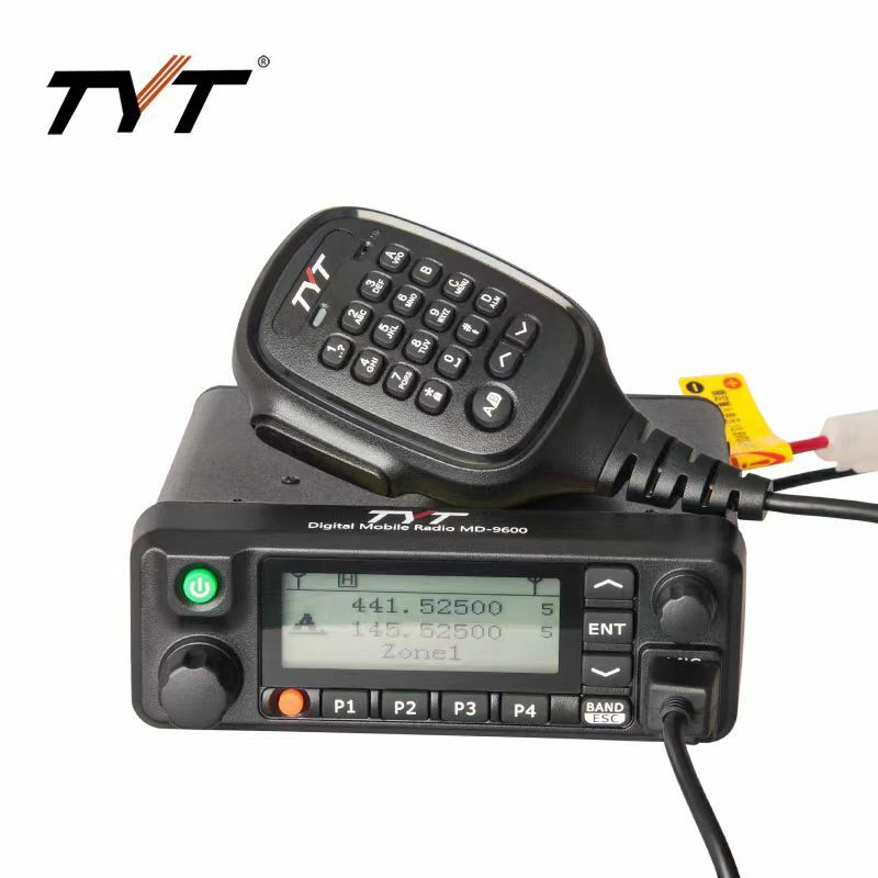 جهاز إرسال واستقبال متنقل للسيارة والشاحنات ، نظام تحديد المواقع ، رقمي ، FM ، تناظري ، ثنائي النطاق ، جهاز DMR ، MD9600 ، VHF ، UHF