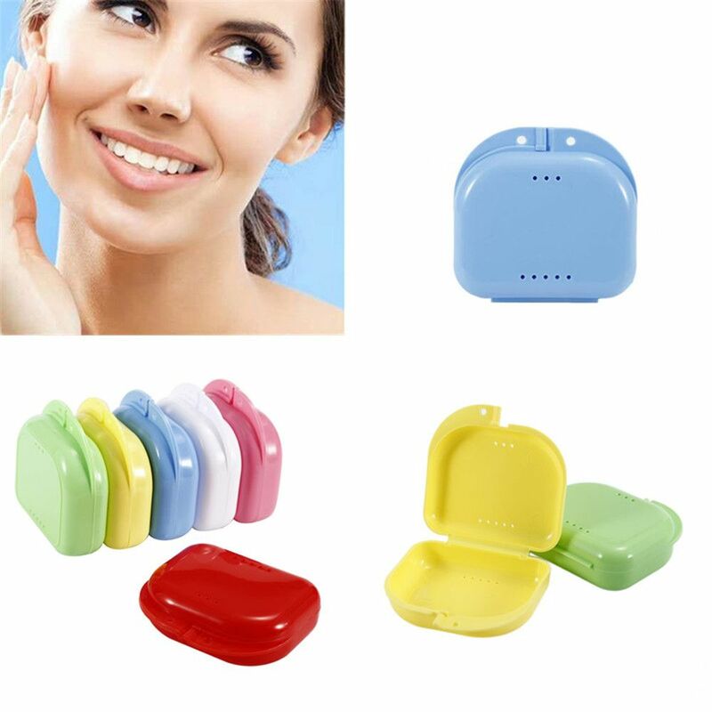 المحمولة لوازم الأجهزة الأسنان صينية ، صندوق تخزين أسنان ، نظافة الفم الفم الحرس الحاويات ، الأقواس