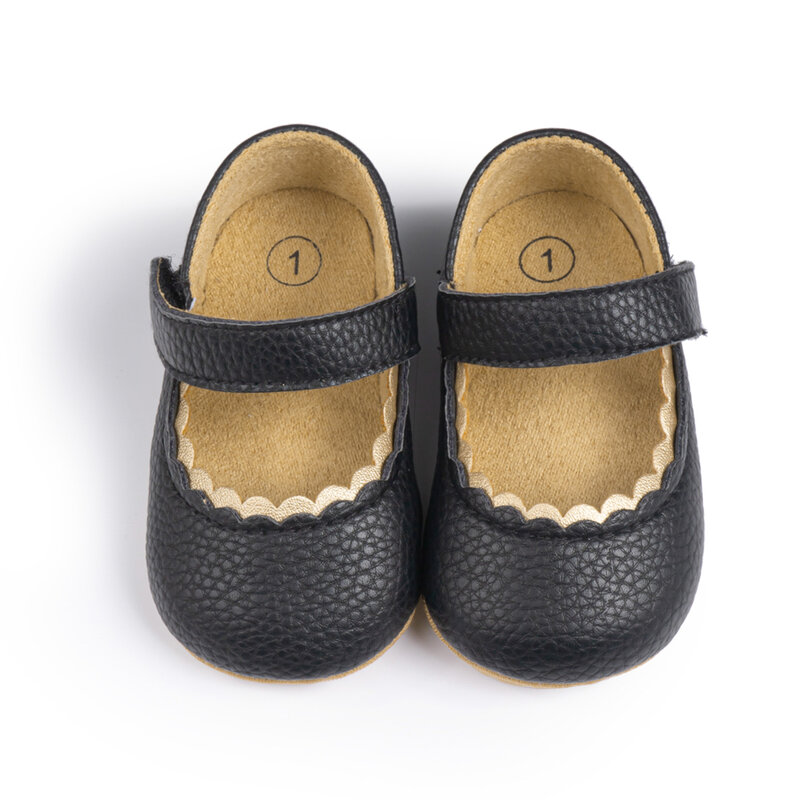 أحذية برنسيس للأطفال البنات لربيع الخريف أحذية بنعل ناعم غير قابلة للانزلاق أحذية لطيفة للرضع أحذية مشوا لأول مرة أحذية حديثي الولادة واحدة