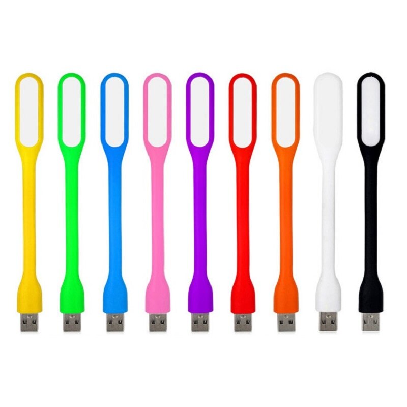 رائجة البيع 10 ألوان المحمولة ل شاومي USB LED ضوء مع USB لبنك الطاقة/الكمبيوتر Led مصباح حماية البصر USB LED كمبيوتر محمول