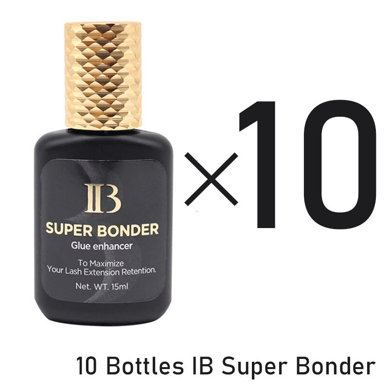 10 زجاجات IBeauty سوبر بوندر 15 مللي لتعظيم الرموش الاحتفاظ ملحقات الحمم لاش الغراء كوريا IB لاصق محسن