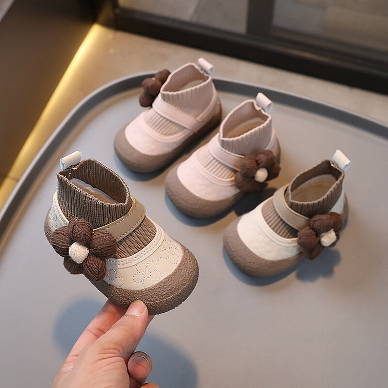 حذاء الأميرة السفلي الناعم للأطفال ، أحذية للأطفال البنات ، عمر 0-3 سنوات ، جديد ، 2023